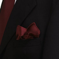 Maroon Polyester Pocket Square